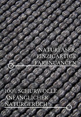 Hanse Home - Villeroy & Boch 1843 Wool Rug Charles Nature Grey Beige - 200x290 cm