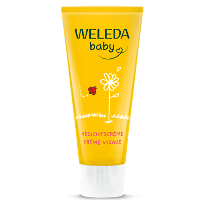 Weleda Zwangerschap en Baby Baby Calendula Gezichtscrème 50ml.