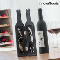 Fles Wijnkoffer InnovaGoods Zwart Roestvrij staal (Refurbished B)