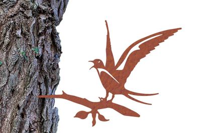 Geluksvogel van metaal het Visdief