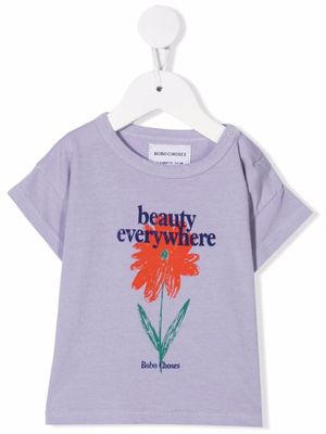 Bobo Choses t-shirt imprimé à manches courtes - Violet