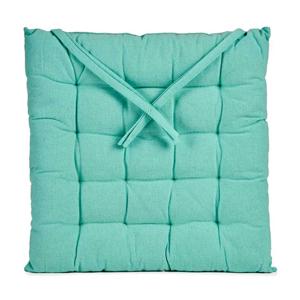 Stoelkussen Decorama - binnen/buiten - mintgroen - 40 x 40 x 5 cm - polyester