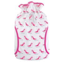 Kruik wit met roze hoge hakken print 2 liter   -