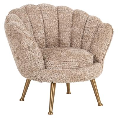 Richmond Kids Fauteuil 'Charly' Lovely stof, kleur Beige