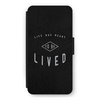 To be lived: iPhone 12 Pro Max Flip Hoesje