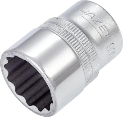 HAZET Dopsleutel 900AZ-13/16 · 1/2 inch (12,5 mm) vierkant hol · Buitentwaalfkant tractieprofiel · SW 13/16?