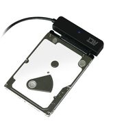 ACT AC1510 tussenstuk voor kabels SATA USB Type-A Zwart - thumbnail