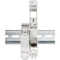 Digitus AN-25187 DIN-railadapter voor Keystone module IP20 DIN-rails Meerdere kleuren