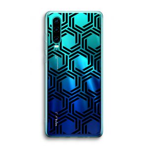 Geometrisch patroon: Huawei P30 Transparant Hoesje