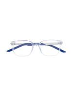 Nike lunettes de vue à monture carrée - Bleu