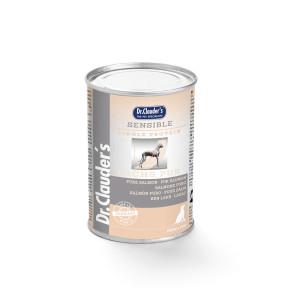 Dr. Clauder&apos;s Sensible puur zalm natvoer hond 6 x 400 g