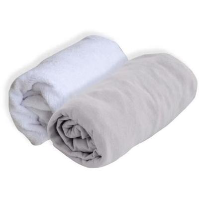 DOMIVA Lot 1 Alese + 1 hoeslaken - 60 X 120 Cm - Pearl