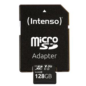 Intenso microSDXC 128GB Class 10 UHS-I Professional - Extended Capacity SD (MicroSDHC) Klasse 10