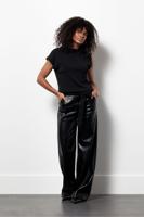 Lexie faux leather trousers - black - 13331