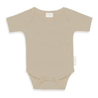 OUTLET Funnies romper korte mouw uni Cream-50-56