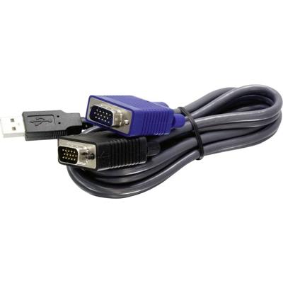 TrendNet KVM Adapter 4.5 m Zwart