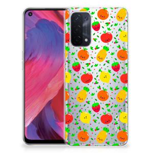 OPPO A93 5G Siliconen Case Fruits