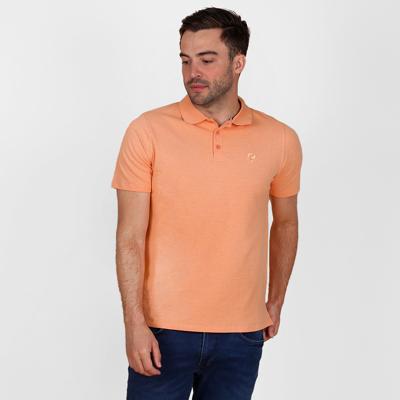 Heren Polo Willemsdorp | Lichtoranje Melange