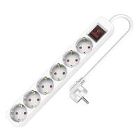 Stopcontactenstrip 6 Tomas met Interruptor TM Electron (1,5 m)