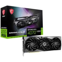 MSI Nvidia GeForce RTX 4070 Ti Super Videokaart Super GAMING X SLIM 16 GB GDDR6X-RAM PCIe x16 HDMI, DisplayPort NVIDIA G-Sync - thumbnail