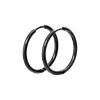 iXXXi Creolen 24mm Zwart