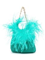 Oséree mini sac porté épaule HS23 Lumière Plumage - Vert - thumbnail