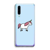 Eenhoorn: Huawei P30 Transparant Hoesje