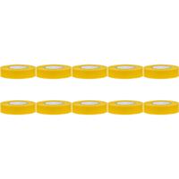 Isolatietape 10 Pack - Yurga - Geel - 20mmx20m