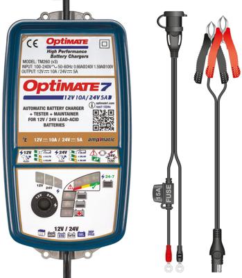 TecMATE acculader "optimate 7 12 v-24 v"