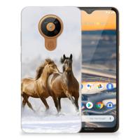 Nokia 5.3 | TPU Hoesje | Paarden