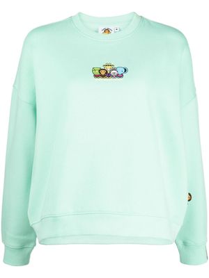 *BABY MILO® STORE BY *A BATHING APE® Sweater met geborduurd logo - Groen *BABY MILO® STORE BY *A BATHING APE® Sweater met geborduurd logo - Groen