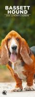 Basset Hound Slimline Kalender 2026