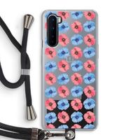 Klaproosjes: OnePlus Nord Transparant Hoesje met koord