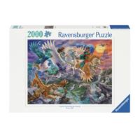 Ravensburger Legpuzzel auf dem pegasus durch die lufte, 2000st. - thumbnail