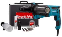 Makita HR2631FTX4 | Combihamer 230V | Incl. 5-delige boor- en beitelset | In koffer