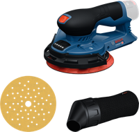 Bosch Blauw GEX 12V-150-3 Accu-excenterschuurmachine | Solo | Zonder Accu en Lader - 0601373300