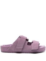 Birkenstock x Tekla Uji suede slides - Violet - thumbnail