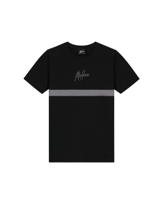 Malelions winter t-shirt jongens - zwart grijs - Tube