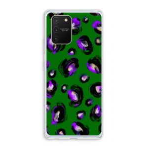 Green Cheetah: Samsung Galaxy S10 Lite Transparant Hoesje