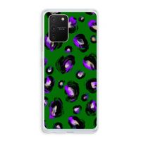 Green Cheetah: Samsung Galaxy S10 Lite Transparant Hoesje