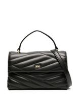 DKNY sac à main Sara à design matelassé - Noir