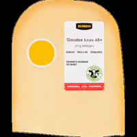 Jumbo Goudse Kaas Jong Belegen 48+ Voordeelverpakking 535g