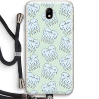 Octopussen: Samsung Galaxy J7 (2017) Transparant Hoesje met koord