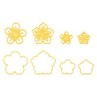 Nellie's Choice • shape dies kleine bloemen 4st.