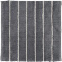 Cawö CAWÖ Home Keerbare Badmat Balance Gestreept 1008 73 anthrazit 60x60