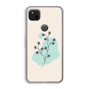 Love your petals: Google Pixel 4a Transparant Hoesje