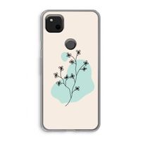 Love your petals: Google Pixel 4a Transparant Hoesje