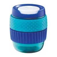 Quantore Puntenslijper maped kidy learn concentration 1-gaats blauw