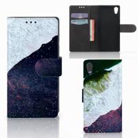 Sony Xperia XA1 | Book Case | Sea in Space