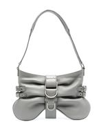 Blumarine sac porté épaule Butterfly en cuir - Gris - thumbnail